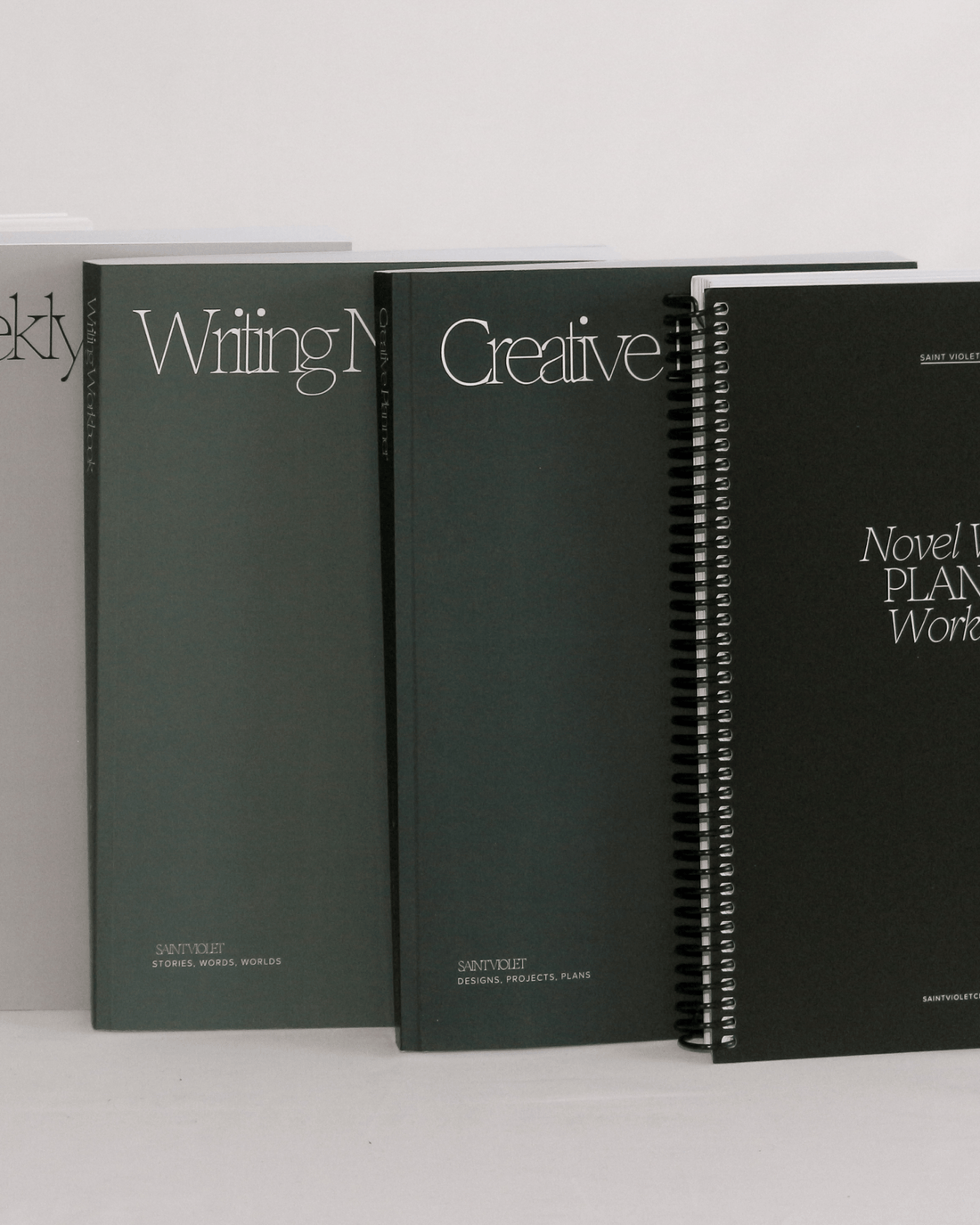 Writing Notebook for Authors - Saint Violet Creative